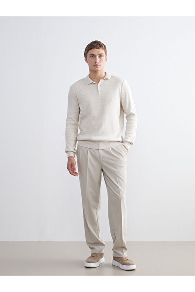 LC Waikiki Vizyon Yeni Sezon Polo Yaka Uzun Kollu Erkek Triko Kazak