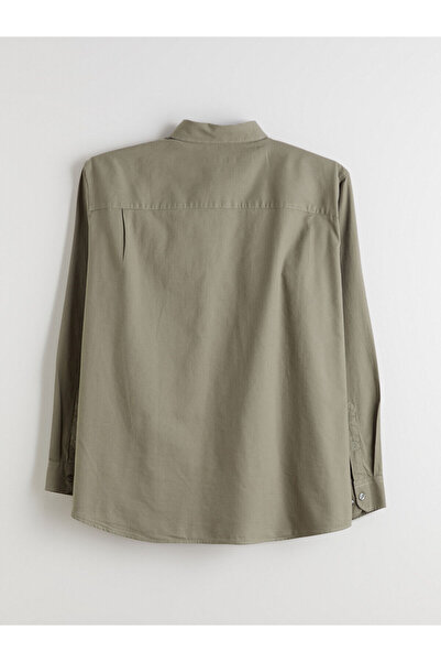 LC Waikiki New Season Regular Fit Long Sleeve Dobby Men's Shirt