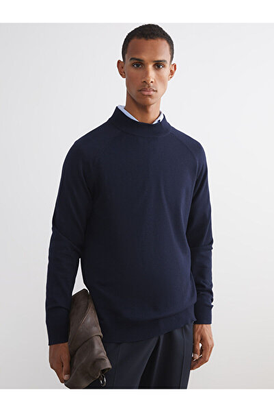 LC Waikiki Half Turtleneck Long Sleeve Men's Knitwear Sweater