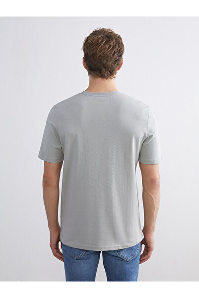 LC Waikiki New Season Crew Neck Combed Cotton Men's T-Shirt