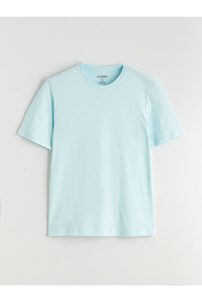 LC Waikiki New Season Crew Neck Combed Cotton Men's T-Shirt