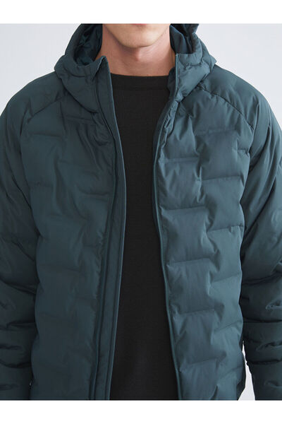 LC Waikiki Hilfa New Season Slim Fit Hooded Men's Puffer Jacket