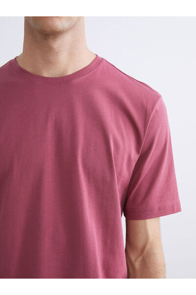 LC Waikiki New Season Crew Neck Combed Cotton Men's T-Shirt