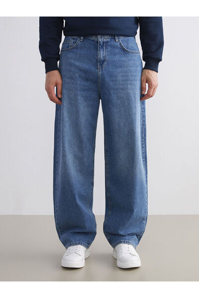 LC Waikiki Plus New Season Super Baggy Fit Men's Jean Pants