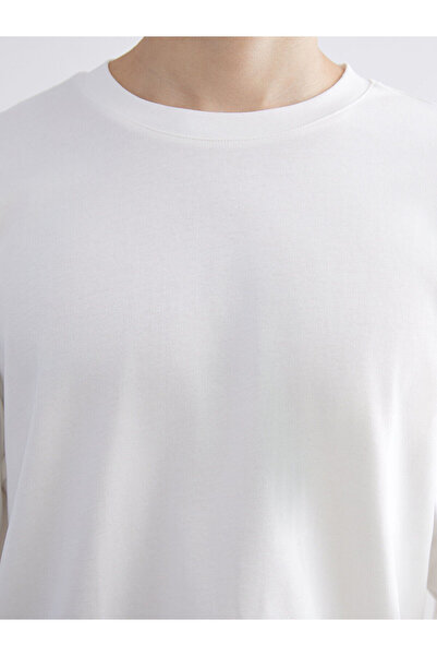 LC Waikiki New Season Crew Neck Long Sleeve Men's T-Shirt