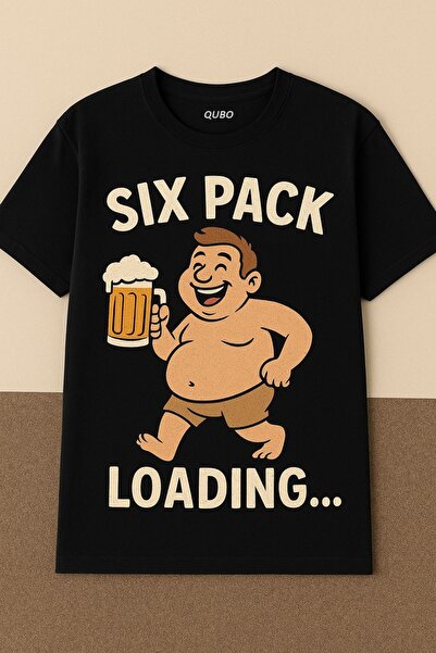 qubo sportswear & company Κοντομάνικο βαμβακερό μπλουζάκι oversize με στρογγυ...