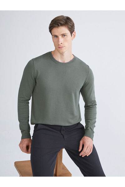 LC Waikiki Vizyon New Season Crew Neck Men's Knitwear Sweater