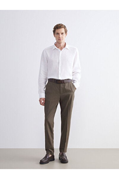 LC Waikiki Ανδρικό παντελόνι Ozmarka New Season Slim Fit Gabardin