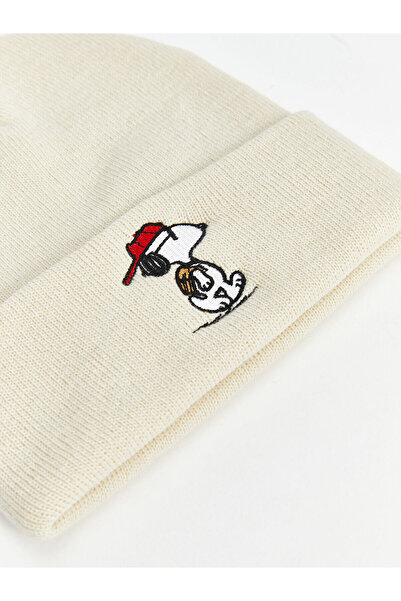 LC Waikiki Peak New Season Snoopy Embroidered Men's Beanie