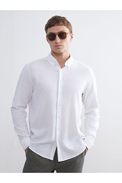 LC Waikiki New Season Regular Fit Long Sleeve Men's Shirt