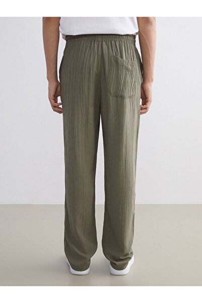 LC Waikiki Vizyon New Season Comfortable Fit Textured Men's Trousers