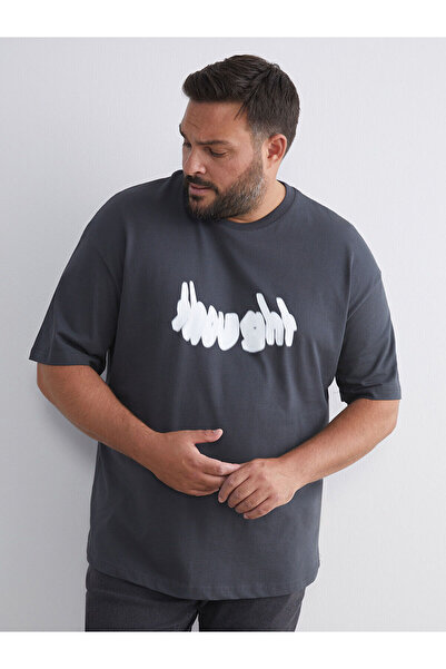 LC Waikiki Crew Neck Printed Combed Cotton Men's T-Shirt