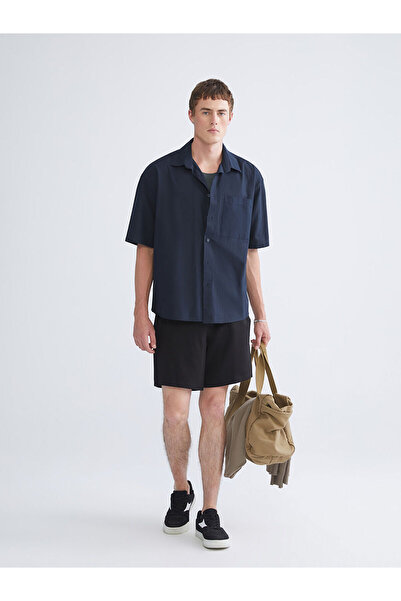 LC Waikiki Black Standard Fit Men's Shorts