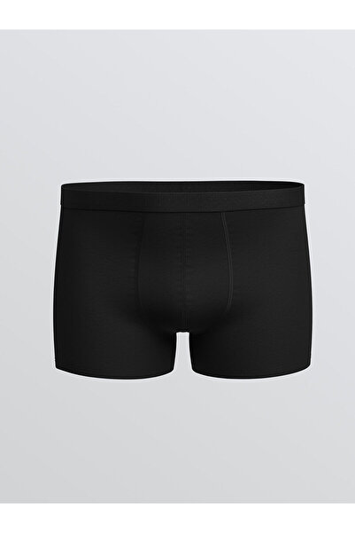 LC Waikiki Navy Blue Standard Fit Cotton Flexible Men's Boxers 3-Piece