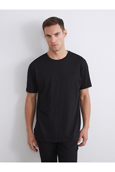 LC Waikiki Peak New Season Crew Neck Combed Cotton Men's T-Shirt