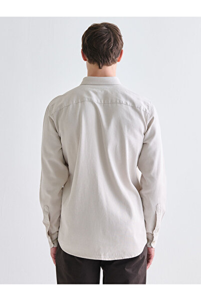 LC Waikiki New Season Regular Fit Short Sleeve Gabardine Men's Shirt