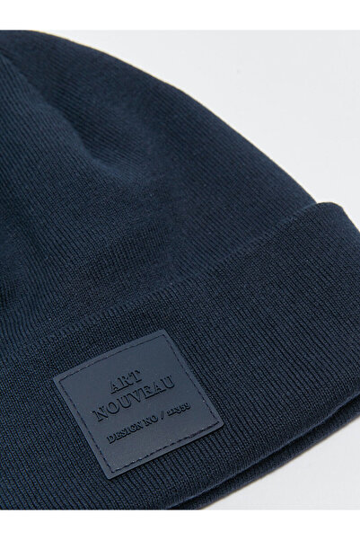 LC Waikiki New Season Label Detailed Men's Knitwear Beanie