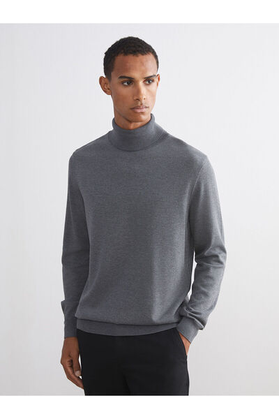 LC Waikiki New Season Turtleneck Men's Knitwear Sweater