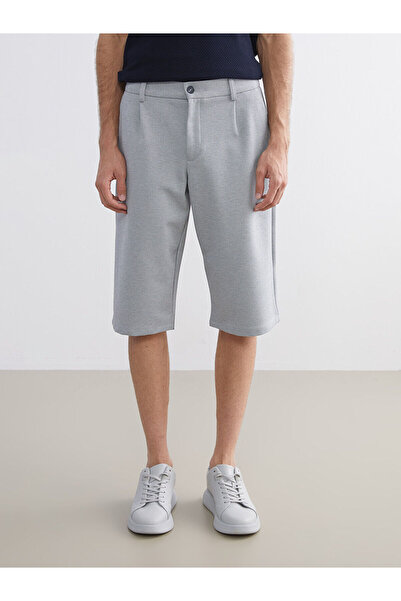 LC Waikiki Γκρι άνετο ανδρικό σορτς