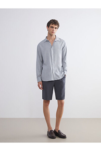 LC Waikiki Pantaloni scurți pentru bărbați cu model standard antracit