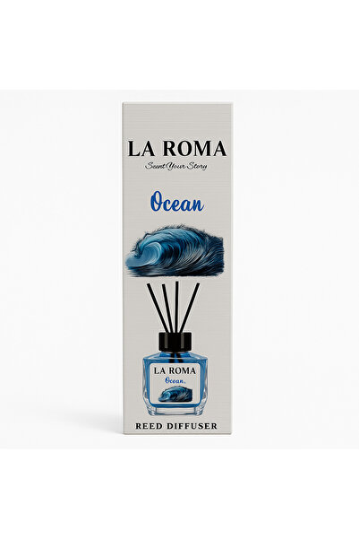 LaRoma Difuzor cu bețișoare parfumate La Roma Ocean, 130 ml, difuzor de arome...