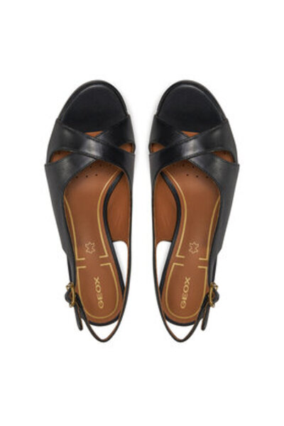 Geox Γυναικεία Σανδάλια μαύρα GEOX-D45B6C-00043 C9999