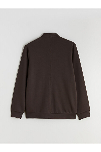 LC Waikiki Peak New Season Standard Fit College Collar Men's Zippered Sweatshirt