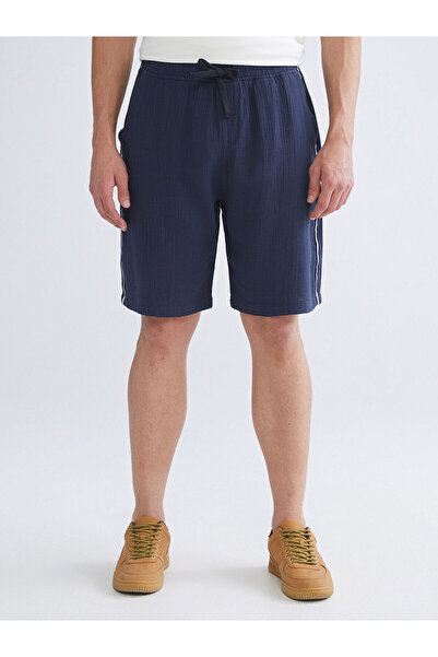 LC Waikiki Xsidelacivert Rahat Kalıp Keten Görünümlü Erkek Şort