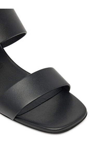 FURLA Γυναικεία Σανδάλια μαύρα FURLA-YJ42HIC A.0203 0455S NERO+COLOR ORO LIGHT