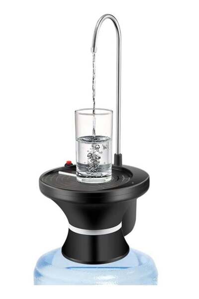 Generic Water Bottle Dispenser Pump Automatic Electric Drinking Water Jug Pump for 1-5 Gallon Bottle Usb Rec