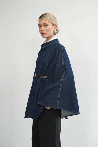 Molly Nelly Жіночий поясний котловий плащ-пальто