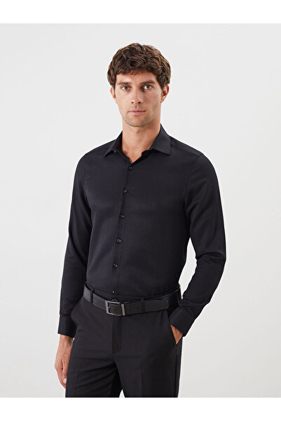 LC Waikiki Ανδρικό πουκάμισο NEVAVM Slim Fit Dobby με διαφορά στην εφαρμογή
