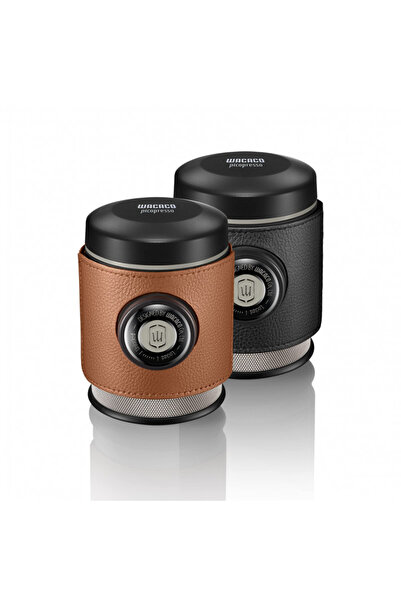 Wacaco Set of covers for Picopresso, 2 pcs, Imitation leather, Black/Brown