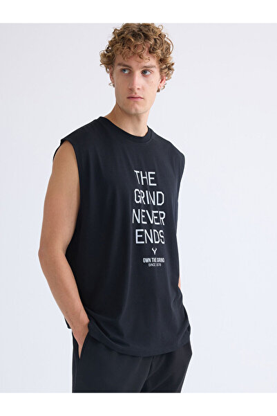 LC Waikiki Ανδρικό αμάνικο μπλουζάκι με λαιμόκοψη