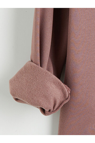 LC Waikiki Hilfa Yeni Sezon Bisiklet Yaka Baskılı Erkek Sweatshirt