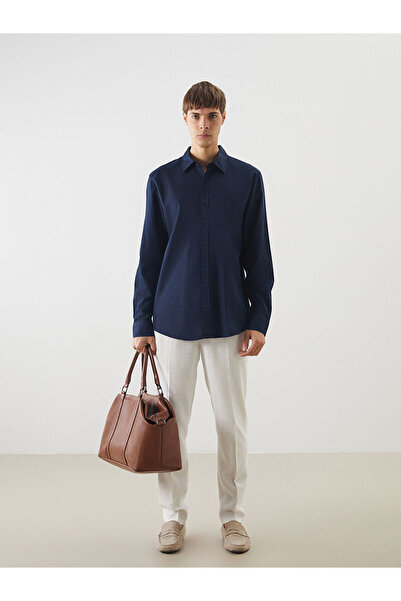 LC Waikiki Чоловічий гольф з габардину з довгим рукавом Regular Fit