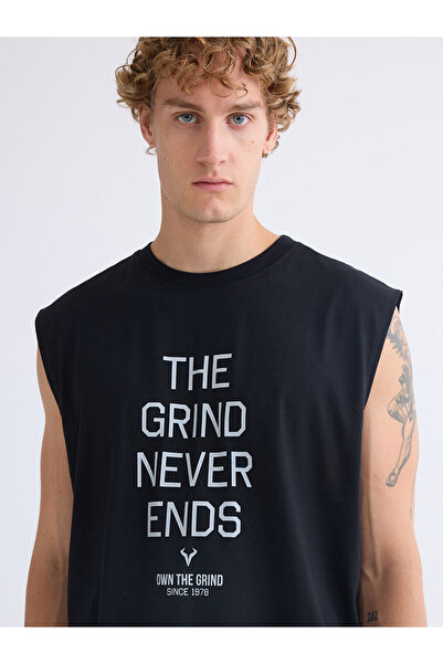 LC Waikiki Ανδρικό αμάνικο μπλουζάκι με λαιμόκοψη