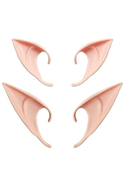 DELPI Set 2 pairs elf ears, Delpi, beige, universal size