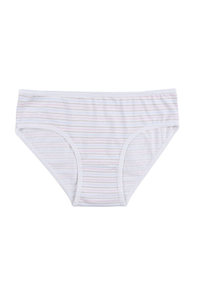 koza iç giyim Girl's Cotton 10-Piece Patterned Panties