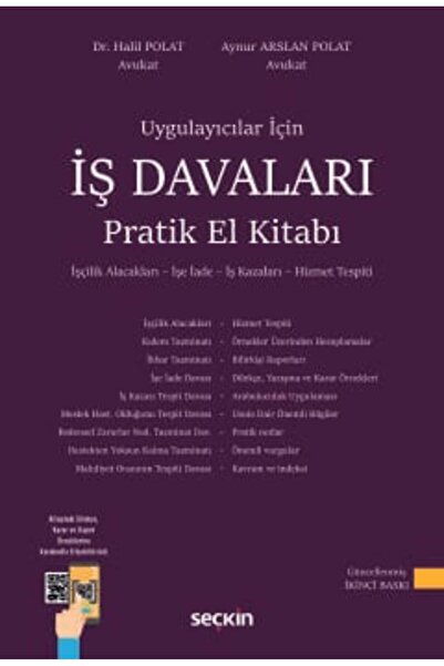 Seçkin Yayıncılık Uygulamacılar İçin İş Davaları Pratik El Kitabı İşçilik Ala...