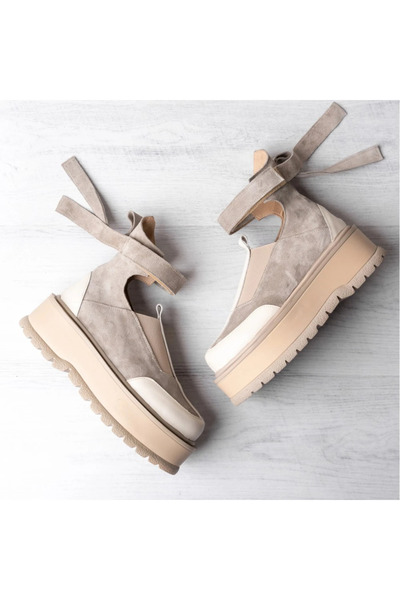 exclusives.ro Sneakers - Cali - Beige - Cream