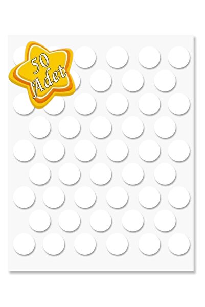 Mobilyap Lake Beyaz - Vida Kapatıcı Yapışkanlı Vida Tapası Tıpası Kapağı Vida...