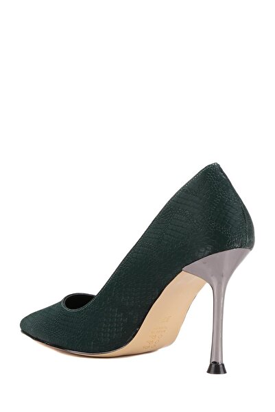 stato - Green Satin Women's Heeled Shoes