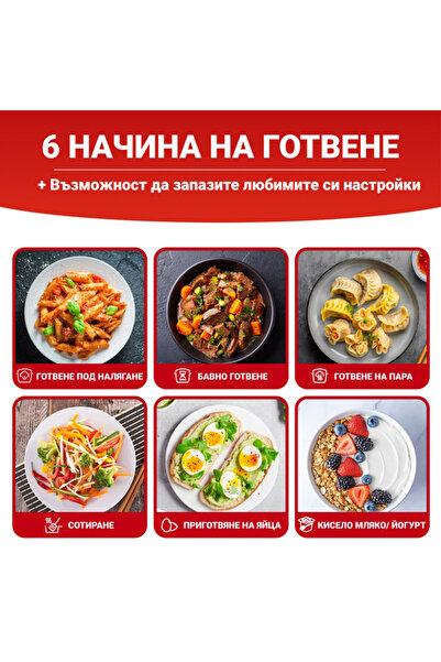 Instant Pot XL Multicooker 140001901, 1200W, 7.1 l, 7 programs, Delayed start, LCD display, Black