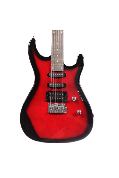 Angel AEG09-RD Transparent Wine Red Burst Elektro Gitar