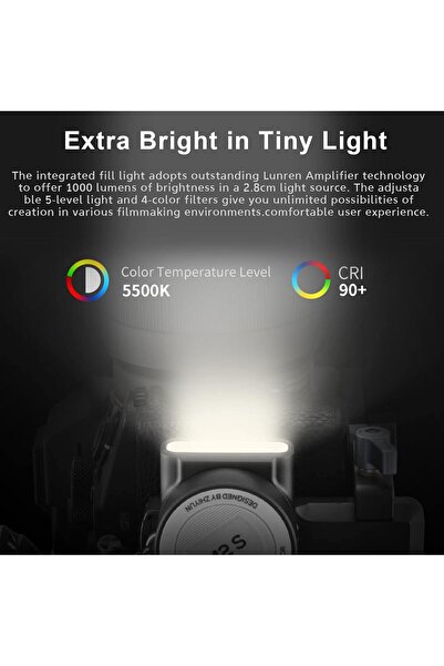 ZHIYUN Crane M2S Gimbal Stabilizer for Mirrorless Camera Action Camera and Smartphone, Upgrade with