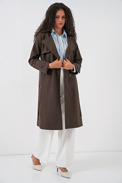 Bigdart 5918 Trench cu guler dublu - C. Maro