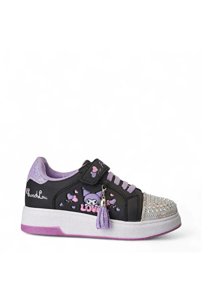 NeSe Shoes Kromili Kız Çocuk Spor Ayakkabısı Sneaker (1 NUMARA BÜYÜK ALINIZ)(DAR KALIP)