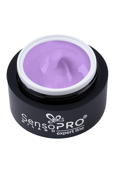 SensoPRO Milano Gel de Unghii Expert Line - Mov Strălucitor 15ml