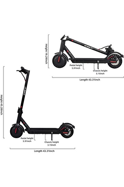 Generic Kids Electric Scooter with Seat – 4-8 Years | Foldable Design | LCD Display | Front Basket | Adjus